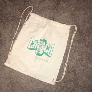 Crunch Cotton Drawstring Gym Bag